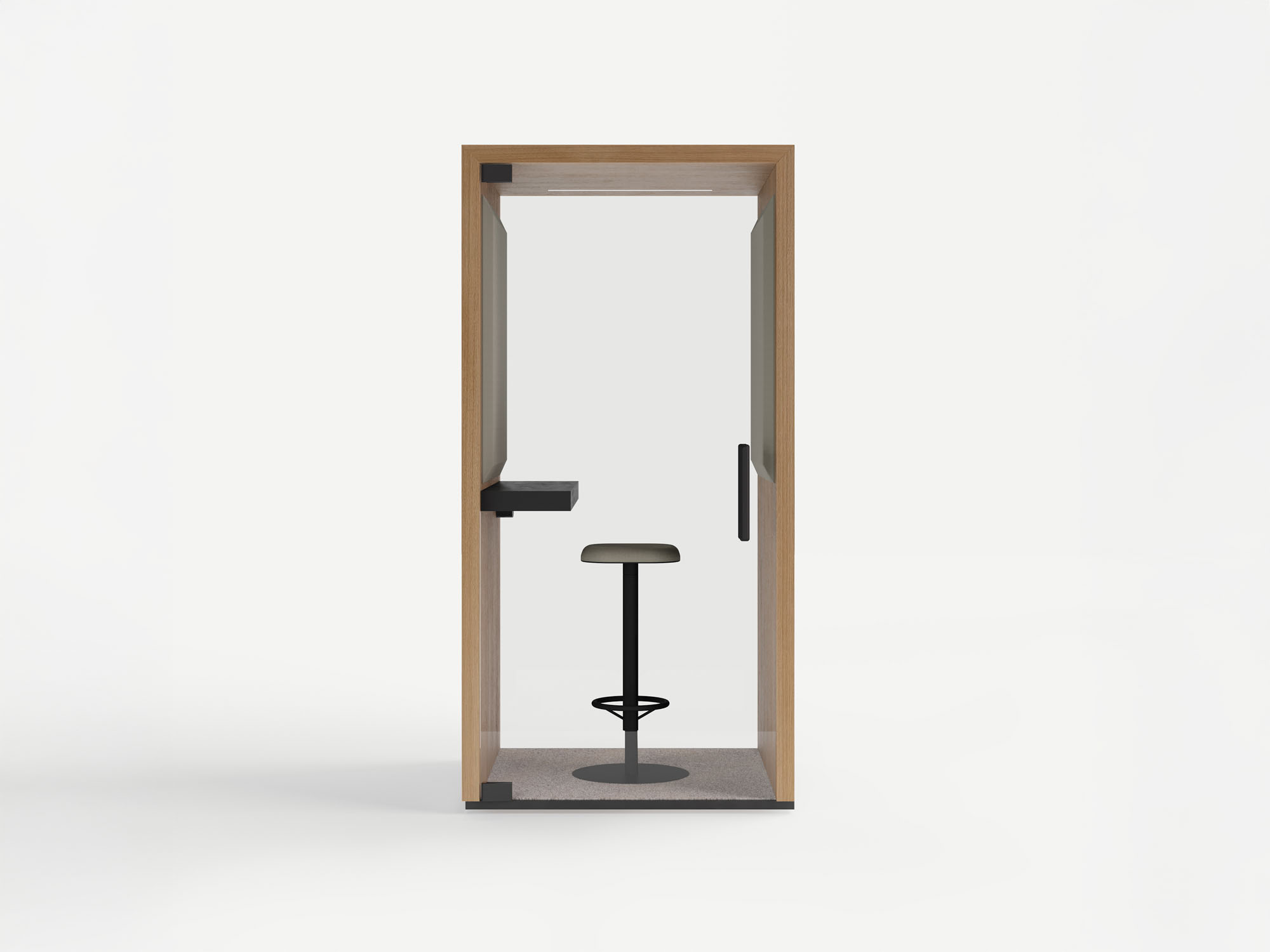 Lohko Box 1 - Soundproof phone booth with a Nordic design